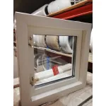 Fönster 3-glas energi argon fyrkant öppningsbart