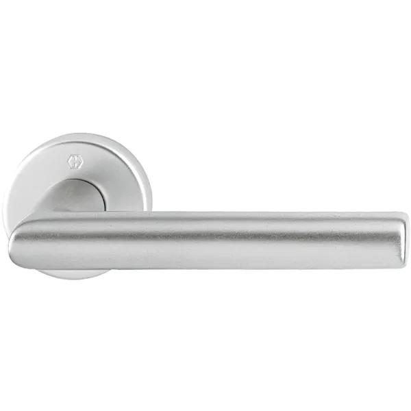 Handtag ytterdörr Amsterdam F1 65-75 Aluminium-silver Hoppe