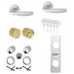 Beslagspaket New York F1 All-in-one med 5 nycklar