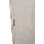 Ytterdörr anpassad för panel