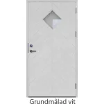 Förrådsdörr 10 graders fiskben spårning ruter ess glas