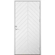 Förrådsdörrar 18 graders HDF