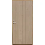 Förrådsdörr 18 graders bred stående spårning