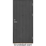 Förrådsdörr 18 graders bred stående spårning