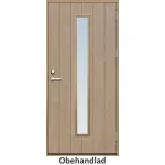 Förrådsdörr 18 graders bred stående spårning Irene