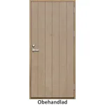 Förrådsdörr 18 graders bred stående spårning