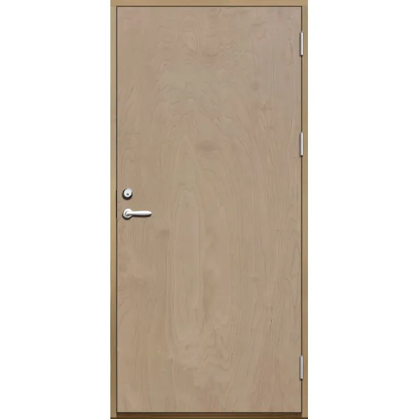 Förrådsdörr 18 graders slät