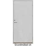 Förrådsdörr 18 graders slät