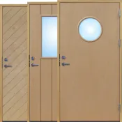 Lagerförda förrådsdörrar 