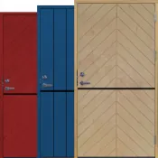 Förrådshalvdörrar - Snackedörr