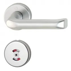 Handtag innerdörr Hoppe London F1 37-42mm med wc-vred