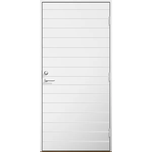 Källardörr tät liggande spårning