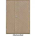 Parförrådsdörr 18 graders fiskben