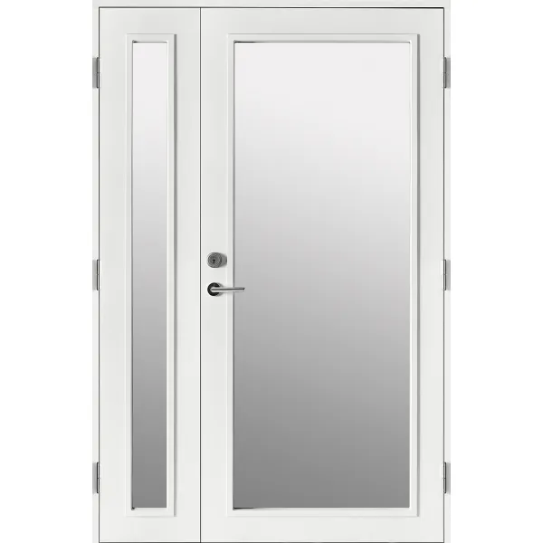 Parinnerdörr Massiv G01 oklassad ojämn delning