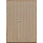 Parytterdörr 21 graders bred stående spårning