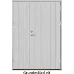 Parytterdörr 21 graders bred stående spårning