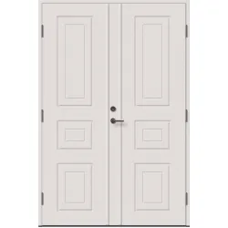 Parytterdörr Molly Lagervara - vit Modul 12x20 Höger