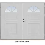 Slagport 18 graders halvmånefönster