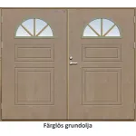 Slagport 18 graders halvmånefönster