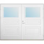 Slagport 18 graders HDF 3-spegel med glas