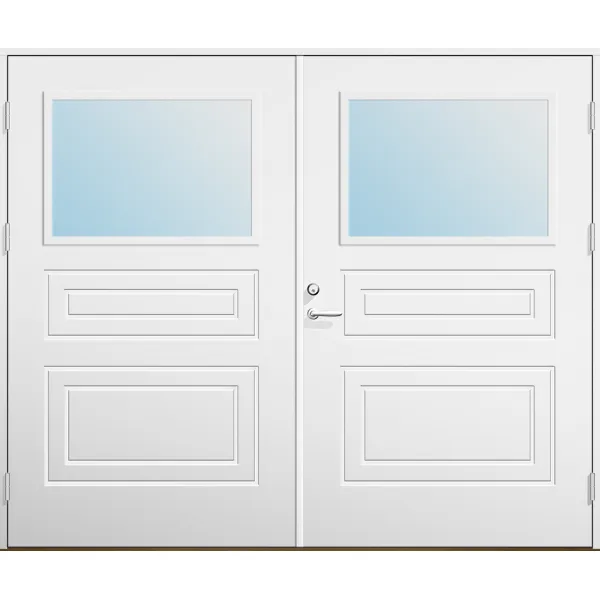 Slagport 18 graders HDF 3-spegel med glas