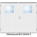 Slagport 18 graders HDF tät stående spårning med glas och spröjs