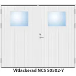 Slagport 18 graders HDF tät stående spårning med glas