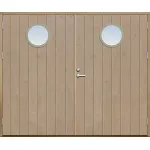 Slagport 21 graders bred stående spårning runt glas