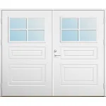 Slagport 21 graders HDF 3-spegel med glas och spröjs