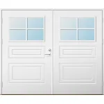 Slagport 21 graders HDF 3-spegel med glas och spröjs