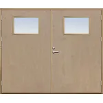 Slagport 21 graders slät med glas