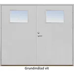 Slagport 21 graders slät med glas