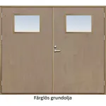 Slagport 21 graders slät med glas