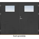 Slagport 21 graders slät med glas