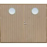 Slagport 21 graders tät stående spårning runt glas