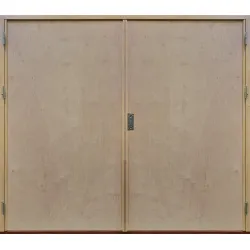 Slagport anpassad för panel