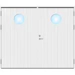 Slagport 21 graders HDF tät stående spårning med runt glas