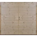 Slagport liggande panel