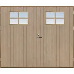 Slagport 18 graders tät stående spårning glas med spröjs