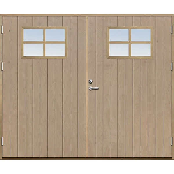 Slagport 18 graders tät stående spårning glas med spröjs