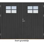 Slagport 18 graders tät stående spårning glas med spröjs