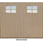 Slagport 18 graders tät stående spårning glas med spröjs