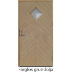 Stalldörr fiskben spårning ruter ess glas