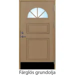 Stalldörr halvmåneglas