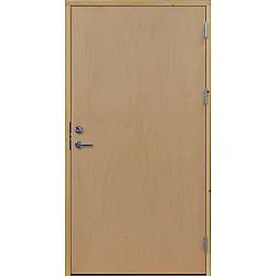 Stallinnerdörr slät