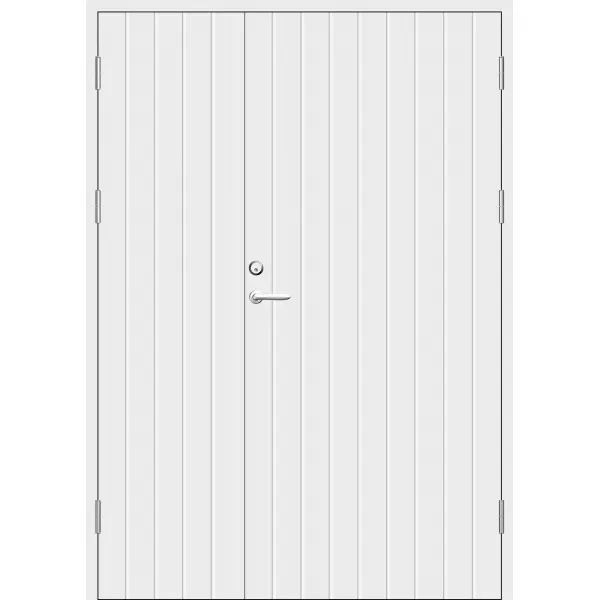 Stallpardörr HDF tät stående spårning 