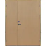 Stallparinnerdörr slät