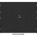 Stallport med hästdörr tät stående spårning