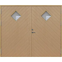 Stallport Premium fiskben spårning ruter ess glas