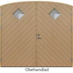 Stallport Premium Extra - Valvad fiskben spårning ruter ess glas